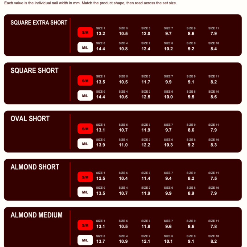 Press On Nails Bare Minimum S/M