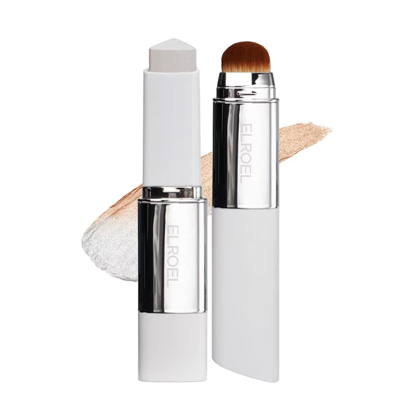 Elroel Blanc Cover Cream Stick Light, foundation stick met ingebouwde borstel