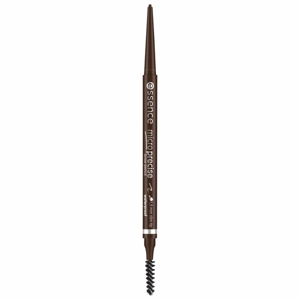 Essence Micro Precise Brow Pencil 06 Dark Brown, wenkbrauwpotlood met spoolie