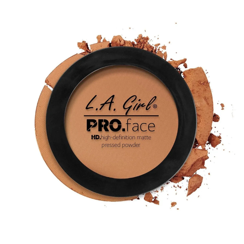 LA Girl Pressed Powder GPP613 Toffee, poeder voor een matte finish met oil control