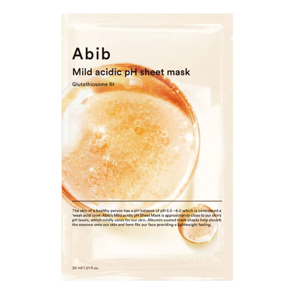 Mild Acid PH Sheet Mask Glutathiosome Fit