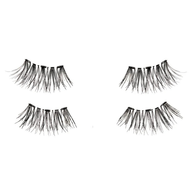 Ardell Magnetic Accents 002, magnetische nepwimpers met vol volume en kriskras gevederde haartjes.