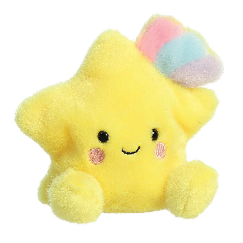 Aurora World Palm Pals Pisces Star, zachte gele pluche knuffel van 11 cm, foto 2 van 6