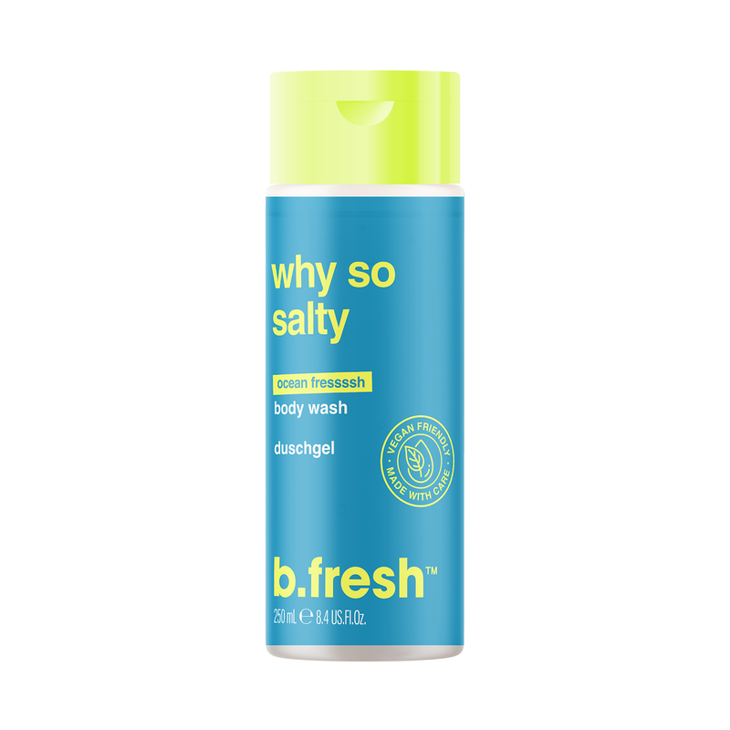 B.fresh Why So Salty Body Wash, diepreinigende body wash met zeezout