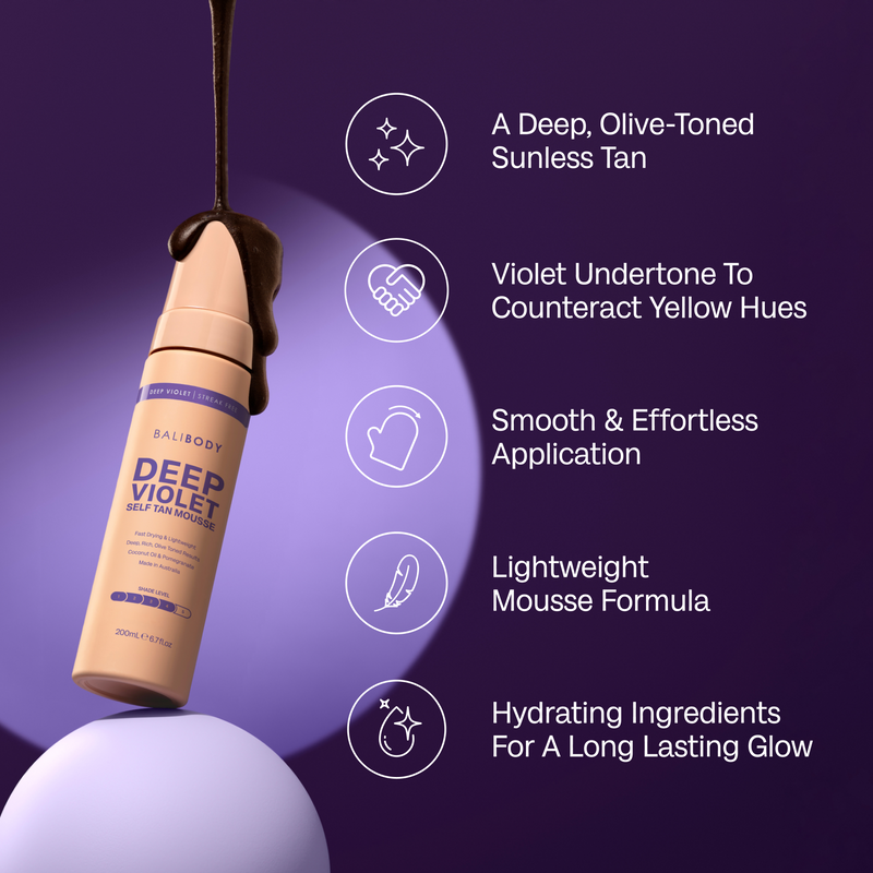 Bali Body Deep Violet Self Tanning Mousse