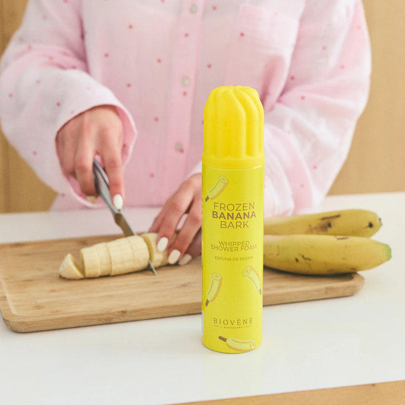 Biovene Frozen Banana Bark Whipped Shower Foam