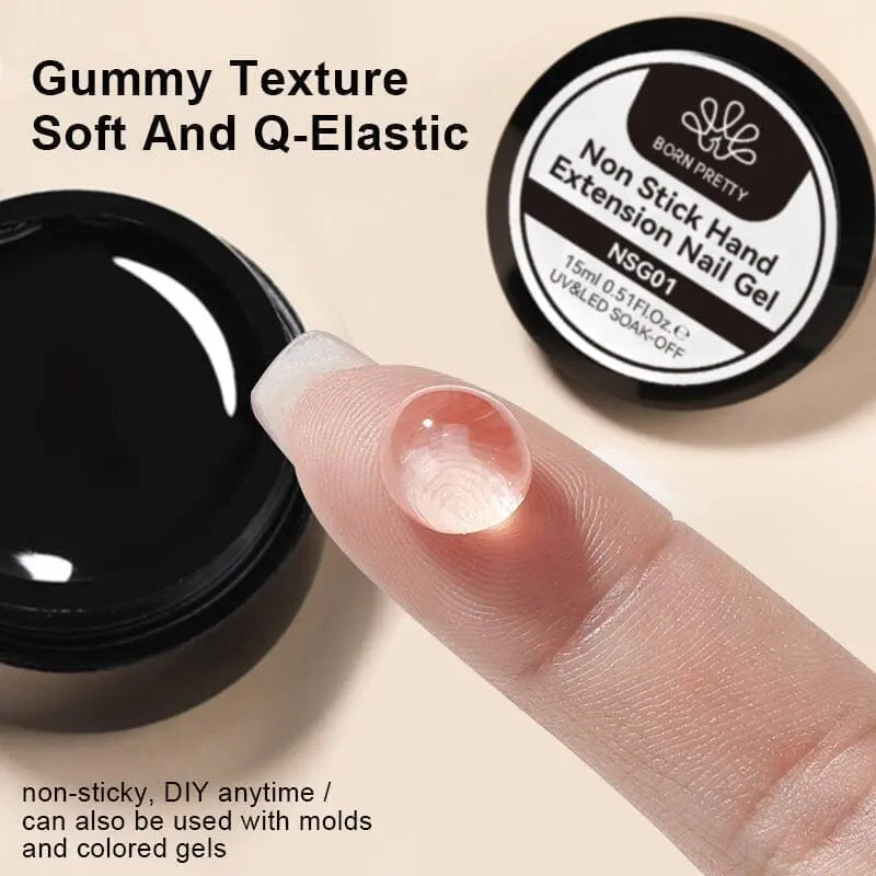 Born Pretty Pure Color & Glitter Non Stick Hand Extension Gel NEG29