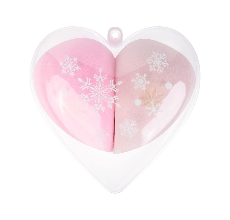 Brushworks Sparkly Bauble Complexion Sponges, set van 2 make-upsponzen voor foundation, concealer en poeder.