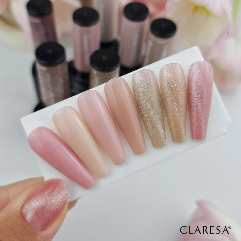 Claresa UV/LED Nail Polish Nude Glow Gummy Nude 4
