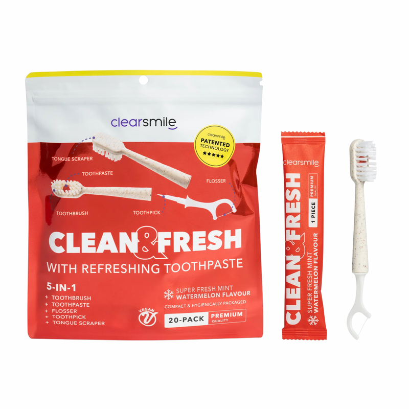 Clearsmile 5-in-1 Tooth Brush Clean & Fresh Watermelon