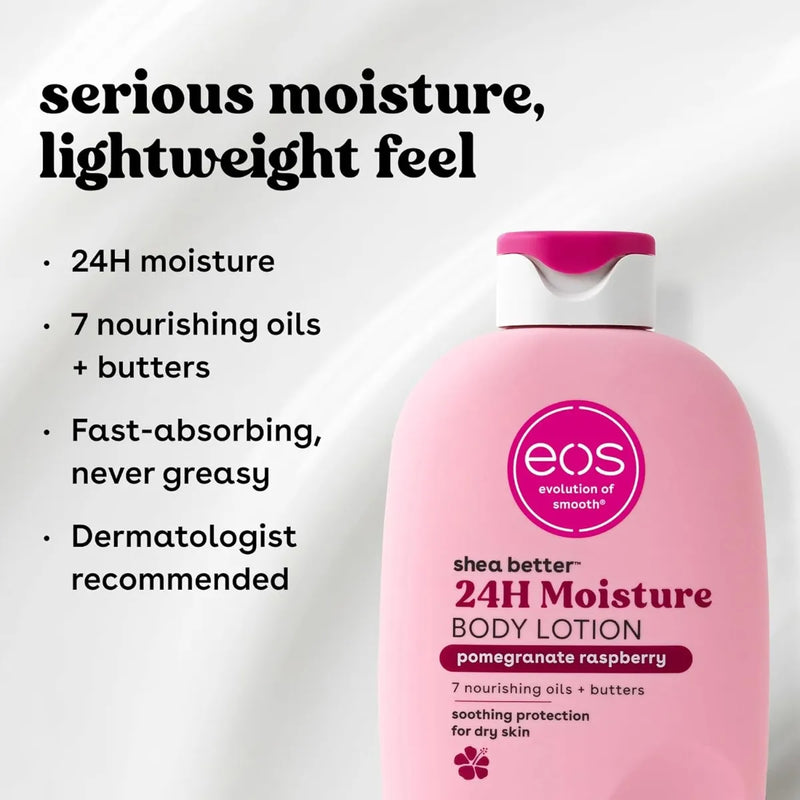EOS Shea Better Body Lotion Pomegranate Raspberry