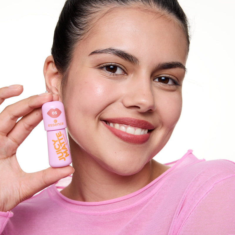 Essence Juicy Matte Lip Mousse 05 Gauzy Latte