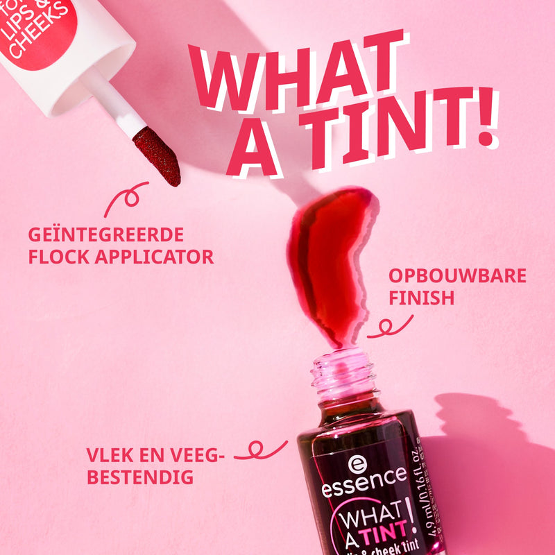 Essence What A Tint! Lip & Cheek Tint 05 Velvet Berry