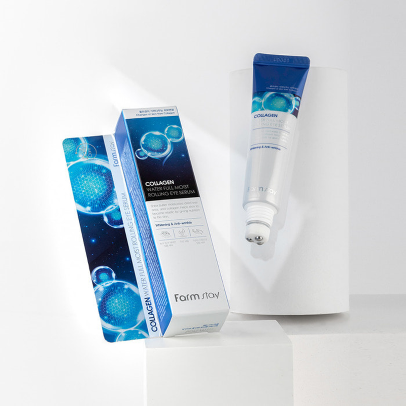 Farmstay Collagen Water Full Moist Rolling Eye Serum