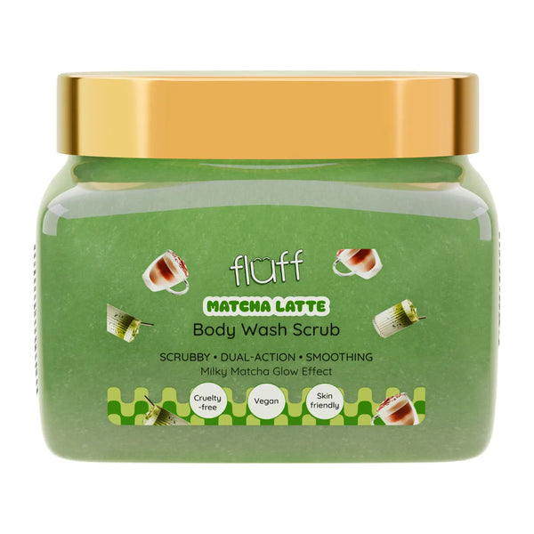 Fluff Body Scrub Matcha Latte