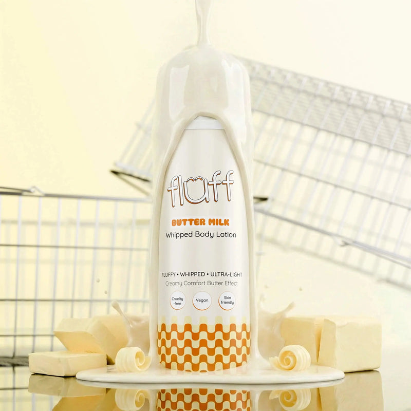 Fluff Whipped Body Lotion Butter Milk