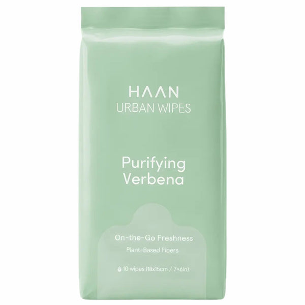 Haan Urban Wipe Purifying Verbena, reinigingsdoekjes voor de handen