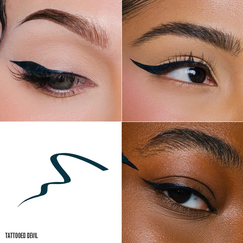 Jeffree Star Cosmetics Beachproof Eyeliner Tattooed Devil 2