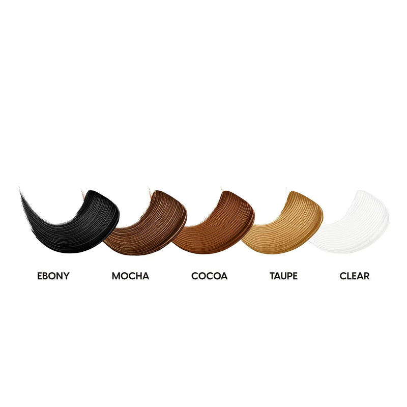 Kara Beauty Browsy Tinted Brow Gel Mocha Brown, getinte wenkbrauwgel voor definitie en volume