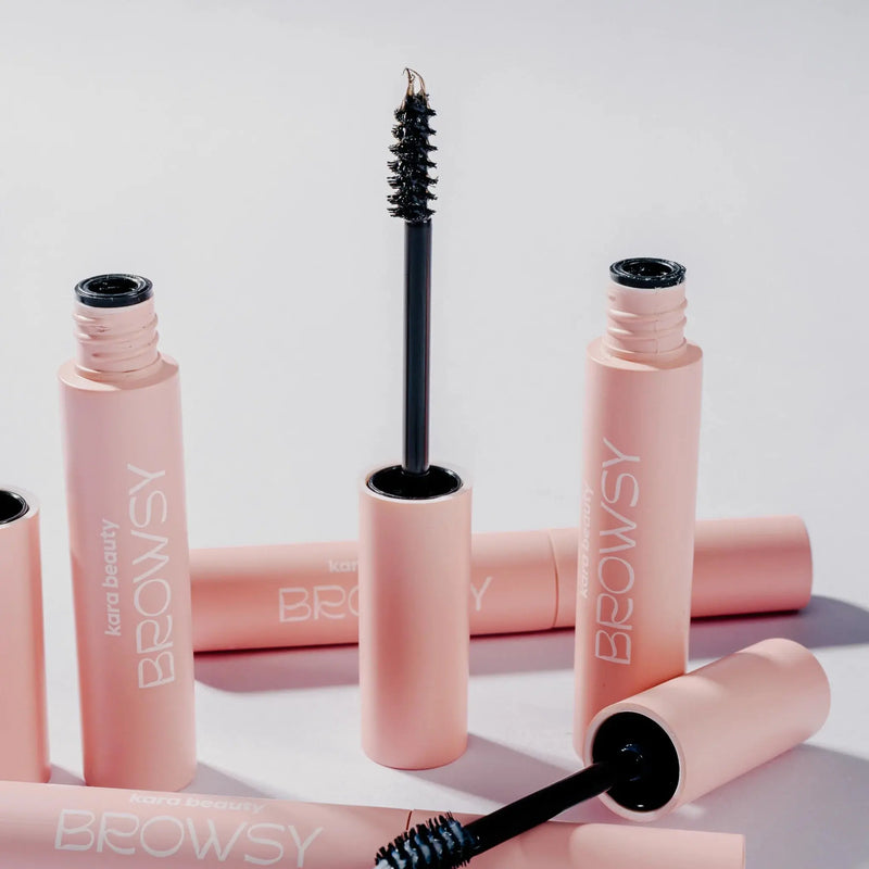 Kara Beauty Browsy Tinted Brow Gel Cocoa, getinte wenkbrauwgel voor definitie en hold