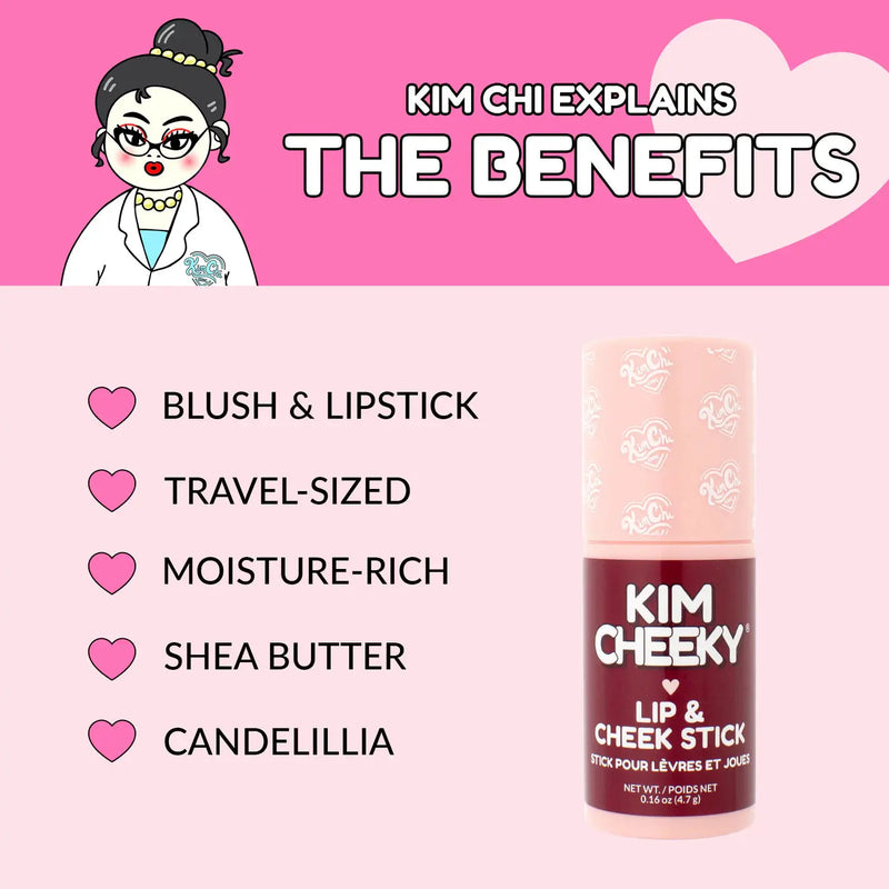 KimChi Chic Beauty Kim Cheeky Lip & Cheek Stick Bitten