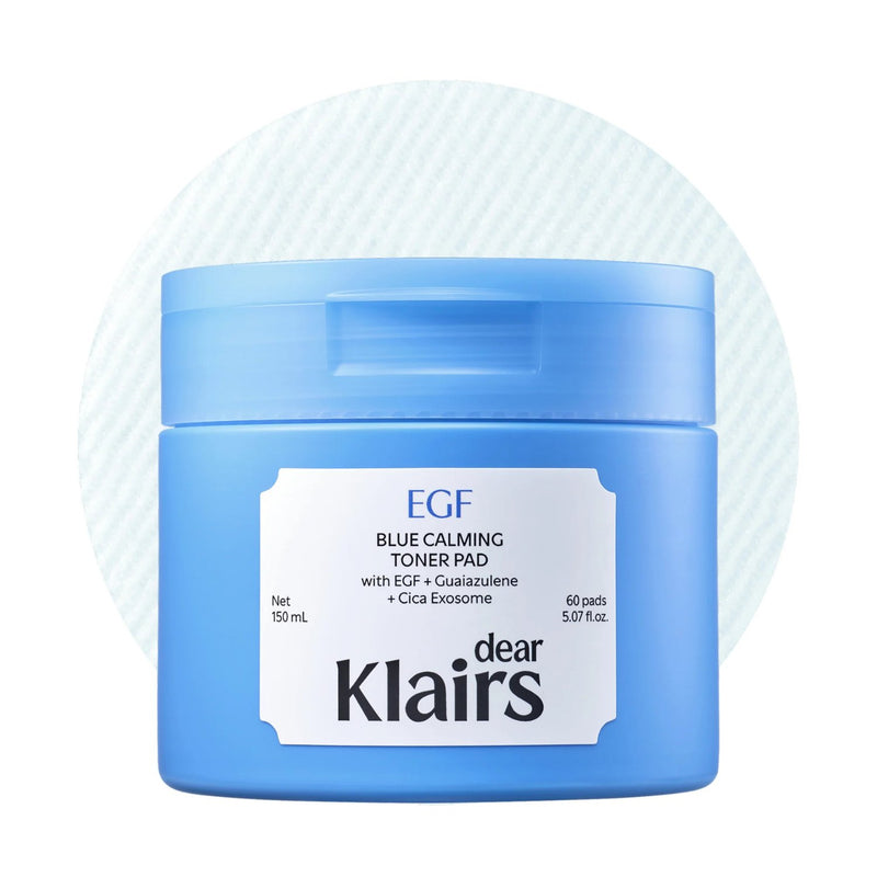 Klairs EGF Blue Calming Toner Pad