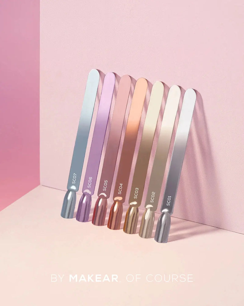 Makear Liquid Effect Nail Dust Chrome SFX Cooper