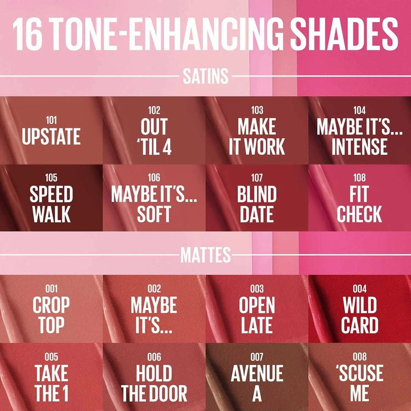 Maybelline Maybe It's Serum Lipstick 004 Wild Card