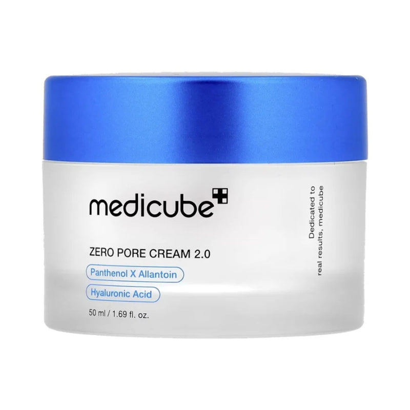 Medicube Zero Pore Cream 2.0, lichte gezichtscrème voor het minimaliseren van poriën en reguleren van talg.