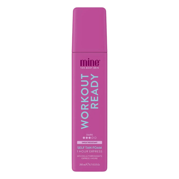 MineTan Workout Ready Self Tan Foam