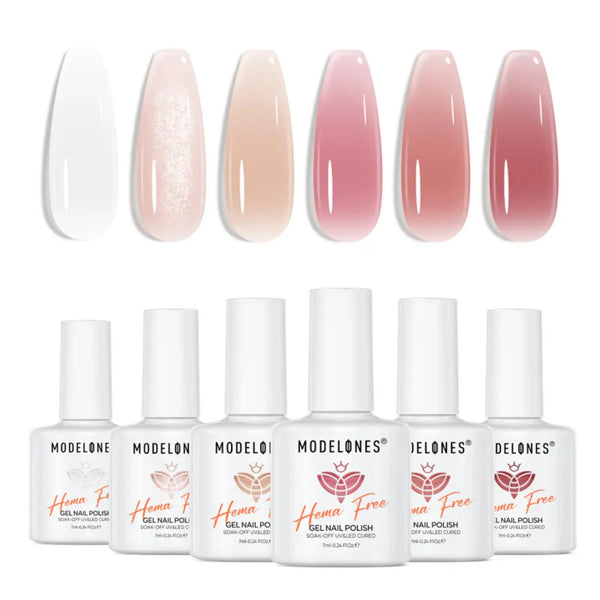 Modelones Gel Nail Polish Set Lunar Glow