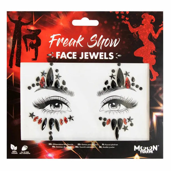 Moon Creations Moon Terror Halloween Face Jewels Freak Show