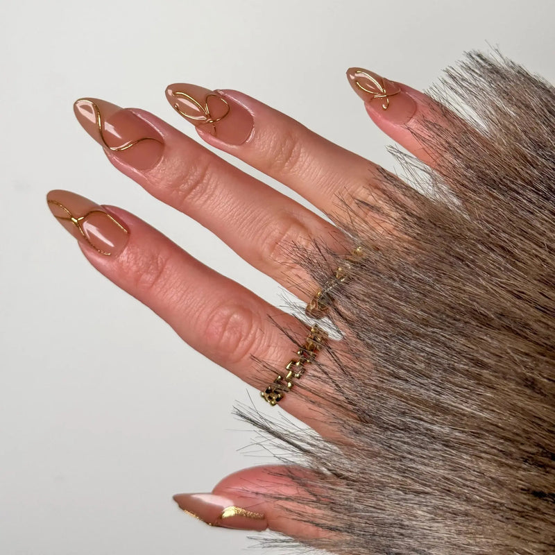 Nailday Soft Gel Press-On Nails Oh My Bow