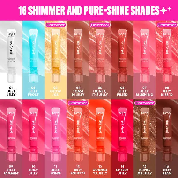 NYX Professional Makeup Jelly Job Lipgloss Jelly Blushin