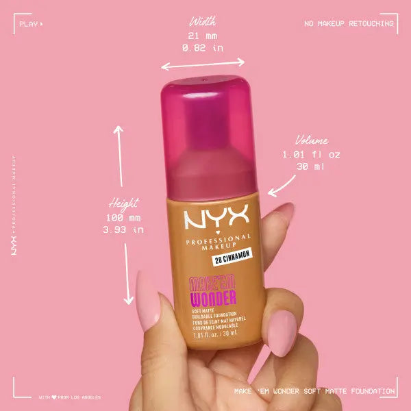 NYX Professional Makeup Make 'EM Wonder Foundation Rich Cocoa