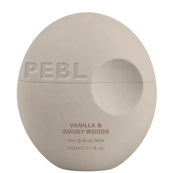 Pebl Hair & Body Mist Vanilla & Smoky Woods 1