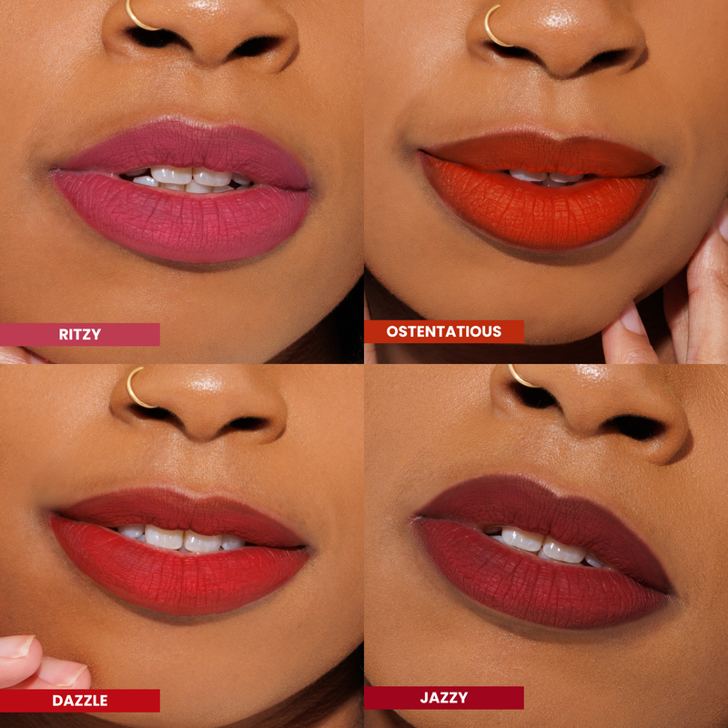 Rude Cosmetics Roaring 20's Matte Lipstick Decadent, matte lipstick met intense kleur, foto 3 van 6