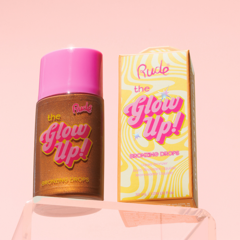 Rude Cosmetics The Glow Up! Bronzing Drops, vloeibare bronzer voor een sunkissed glow, foto 9 van 9