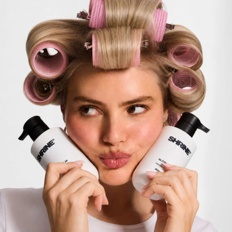 Shrine Blow Dry Balm, stylingbalsem voor volume en hittebescherming, foto 2 van 7