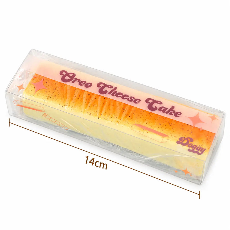Squishy Slow Rise Cheesecake Squishy, zachte cheesecake squishy voor stressvermindering, foto 3 van 3