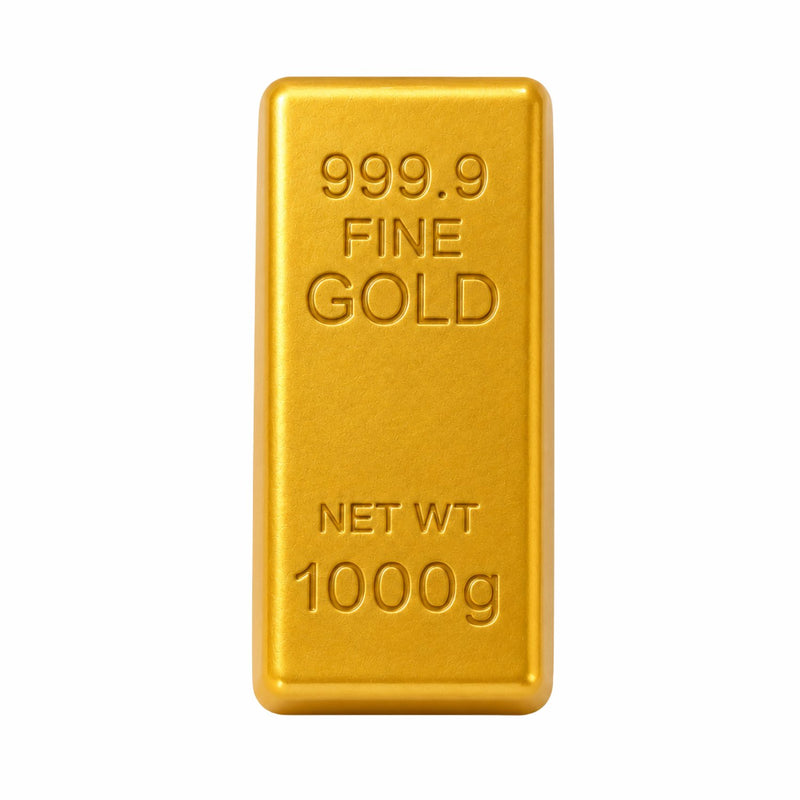Squishy Slow Rising Foam Gold Bar Squishy