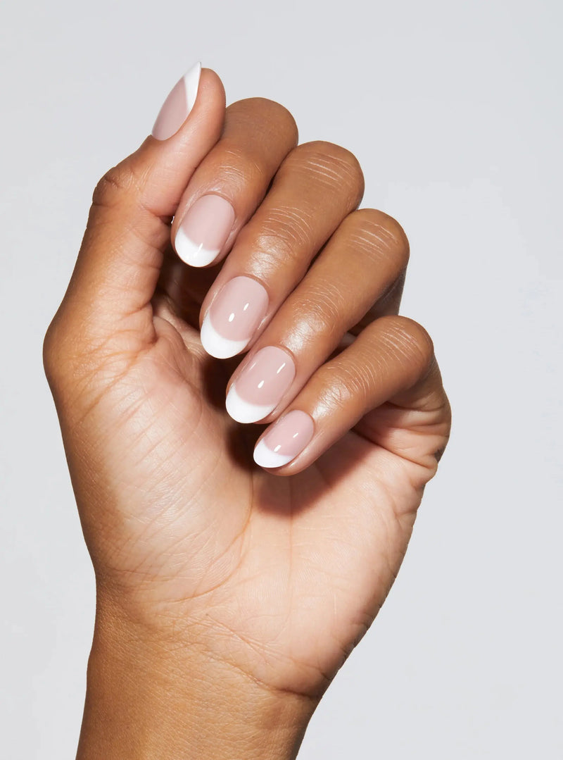 Static Nails Reusable Pop-On Manicure French 75 Round