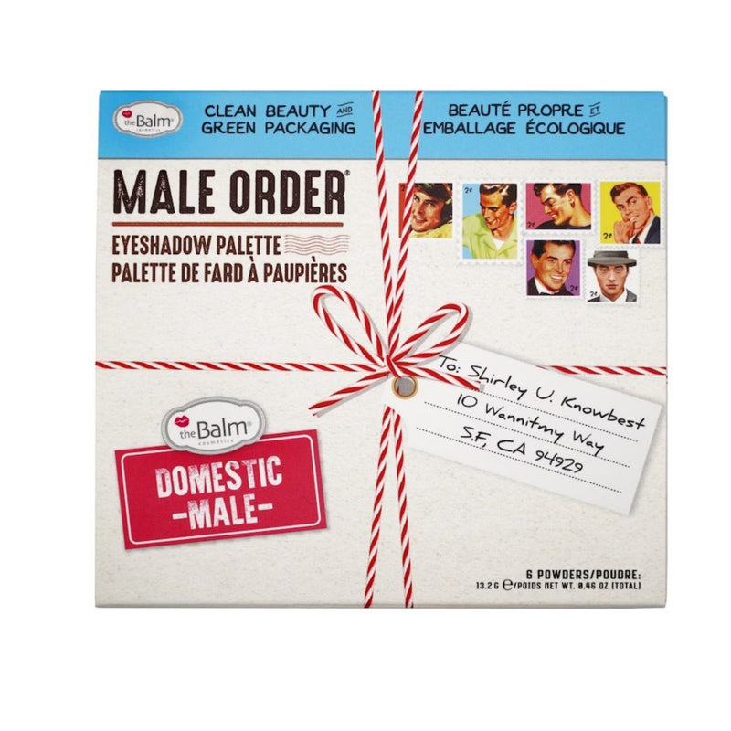 TheBalm Eyeshadow Palette Male Order "domestic", oogschaduw palette met meerdere tinten