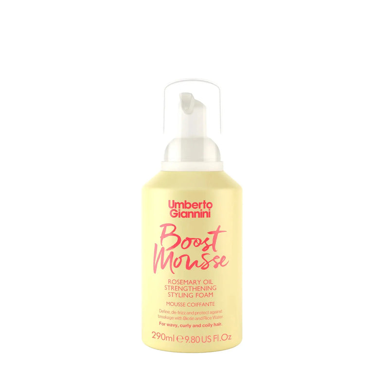 Umberto Giannini Strong Curls Rosemary Oil Strenghtening Styling Foam