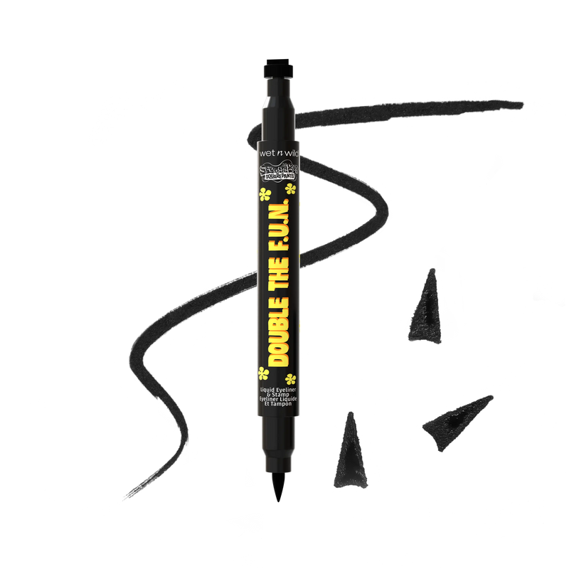 Wet n Wild Spongebob Liquid Eyeliner Stamper Best Day Ever Black