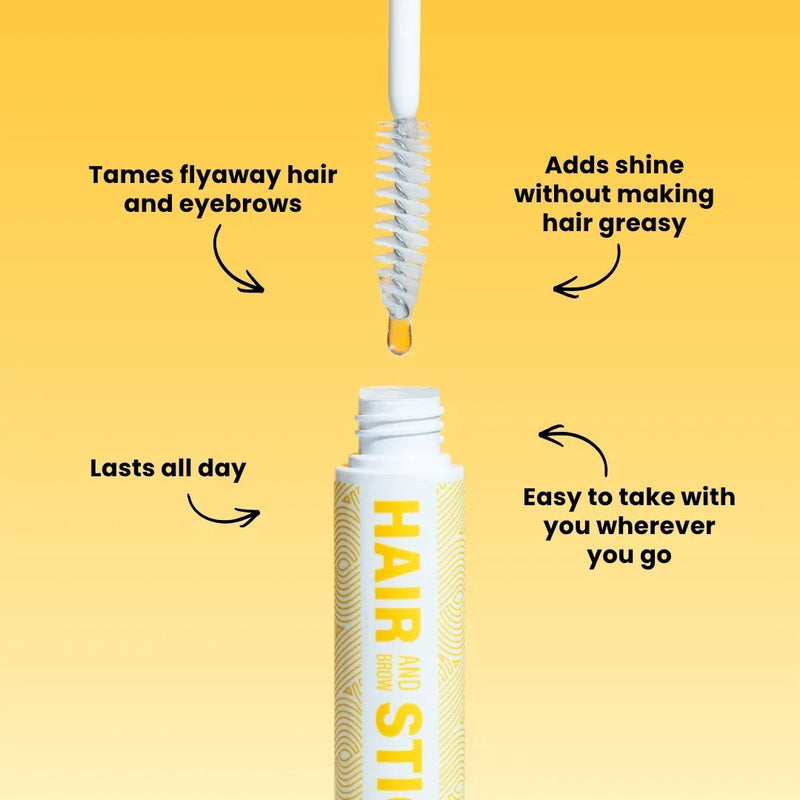 Yuaia Haircare Hair and Brow Stick Goodbye To Flyaway Hair, stylinggel voor haar en wenkbrauwen, foto 6 van 6