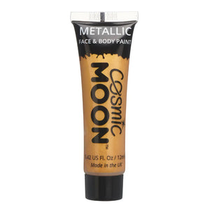 Cosmic Moon Metallic Face & Body Paint Gold