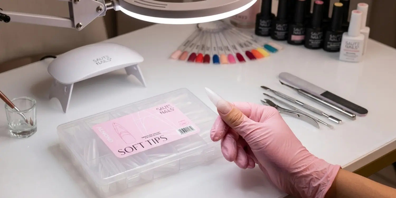 how to apply soft gel x tips boozyshop