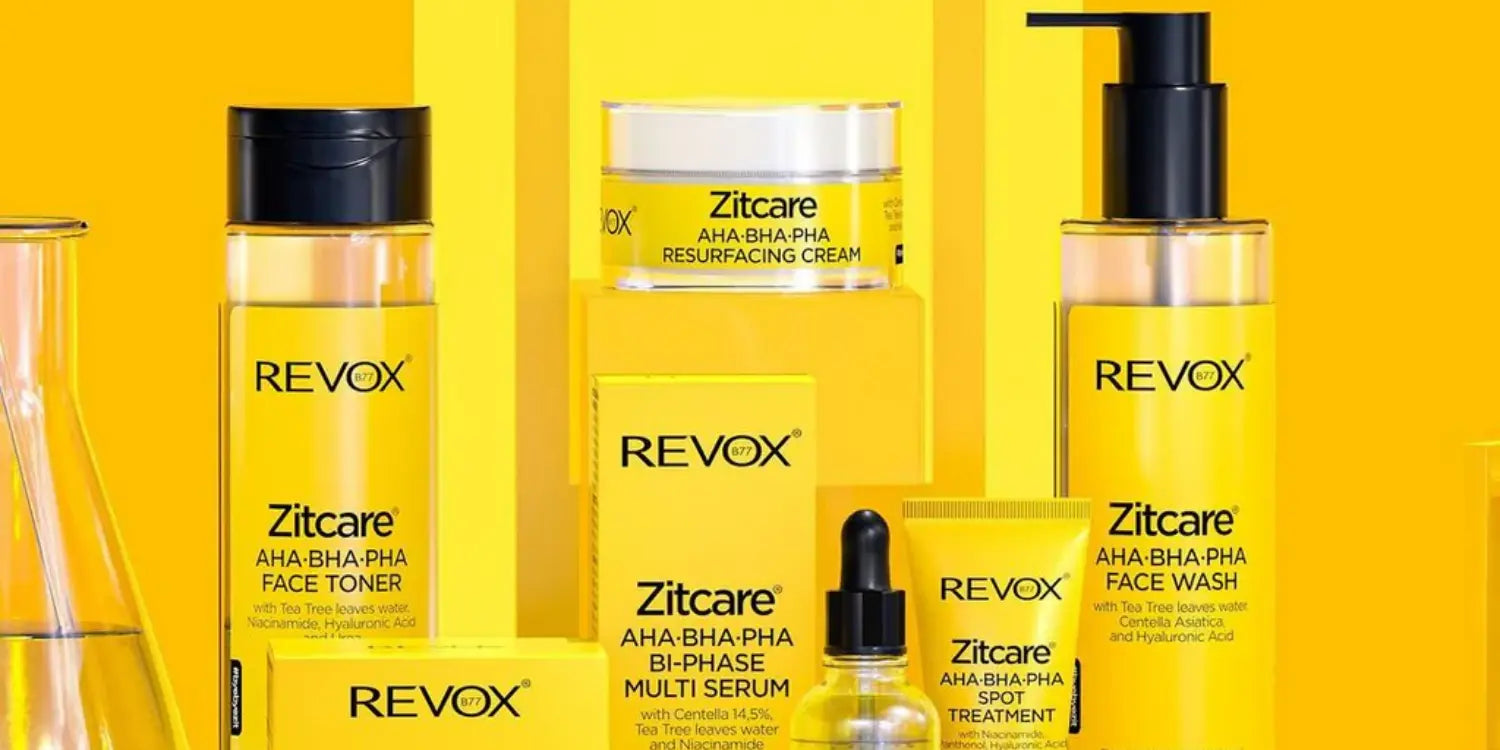 Shop Revox Zitcare AHA BHA PHA Collection now at Boozyshop