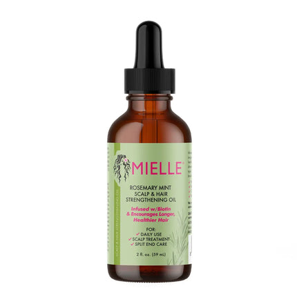 Mielle Organics Rosemary Mint Scalp & Hair Strengthening Oil, bestverkochte curly & coily oil van Boozyshop